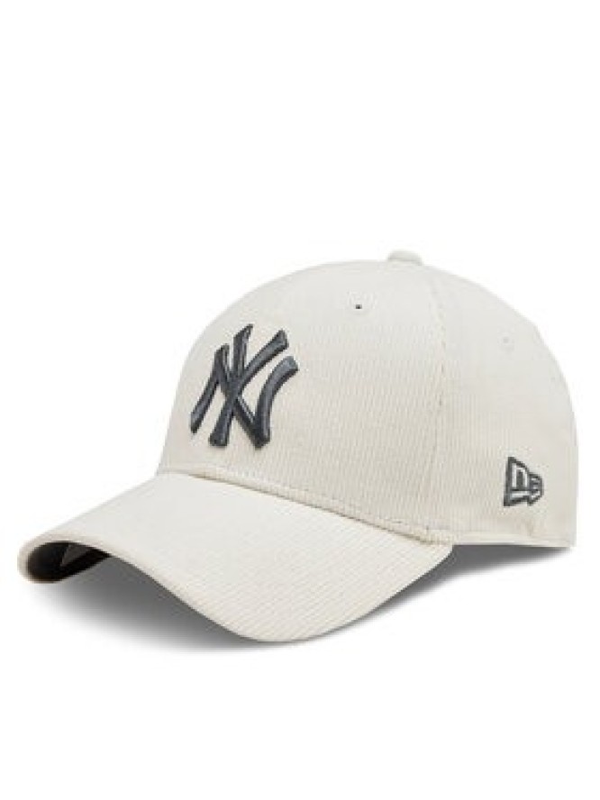 New Era Czapka z daszkiem Cord 3930 Nyy 60435055 Écru