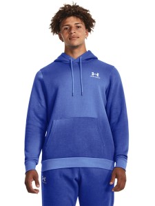 Bluza dresowa męska Under Armour UA Essential Flc Novelty HD - pomarańczowa