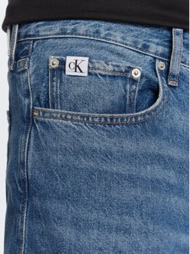 Calvin Klein Jeans Jeansy J30J322818 Niebieski Loose Fit