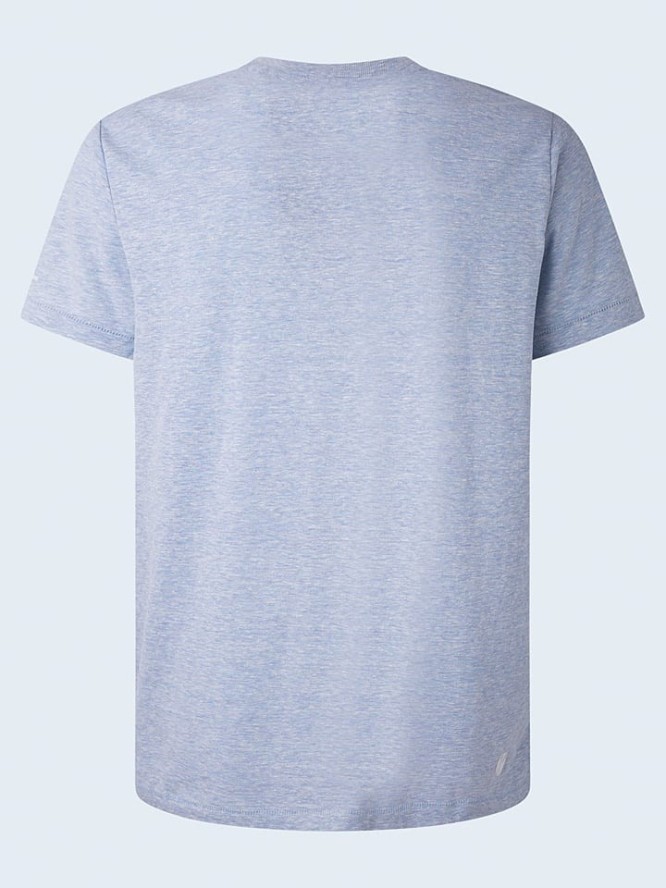 Pepe Jeans FOOTWEAR Koszulka w kolorze błękitno-białym rozmiar: XL