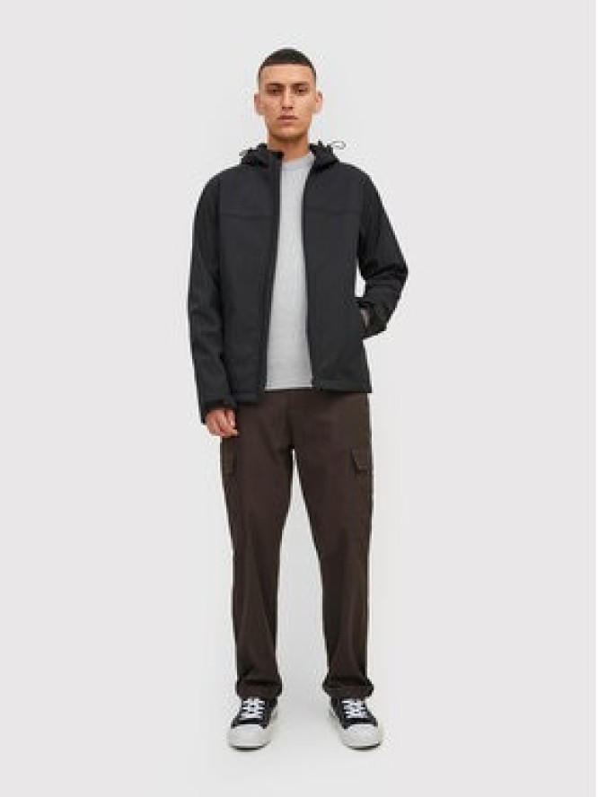 Jack&Jones Kurtka softshell Marvin 12212363 Czarny Regular Fit