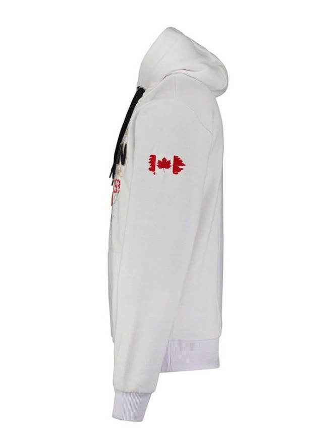 Canadian Peak Bluza "Guitreak" w kolorze białym rozmiar: S