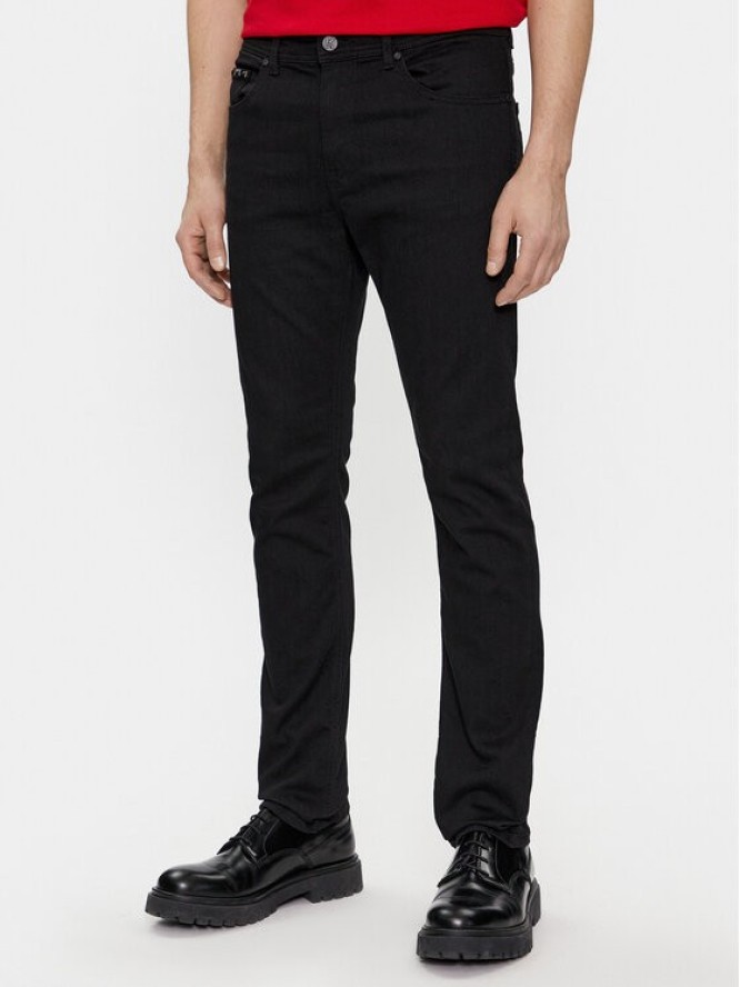 KARL LAGERFELD Jeansy 265840 541861 Czarny Slim Fit