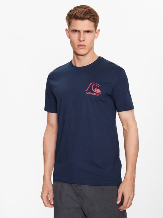 Quiksilver T-Shirt The Original EQYZT07239 Granatowy Regular Fit