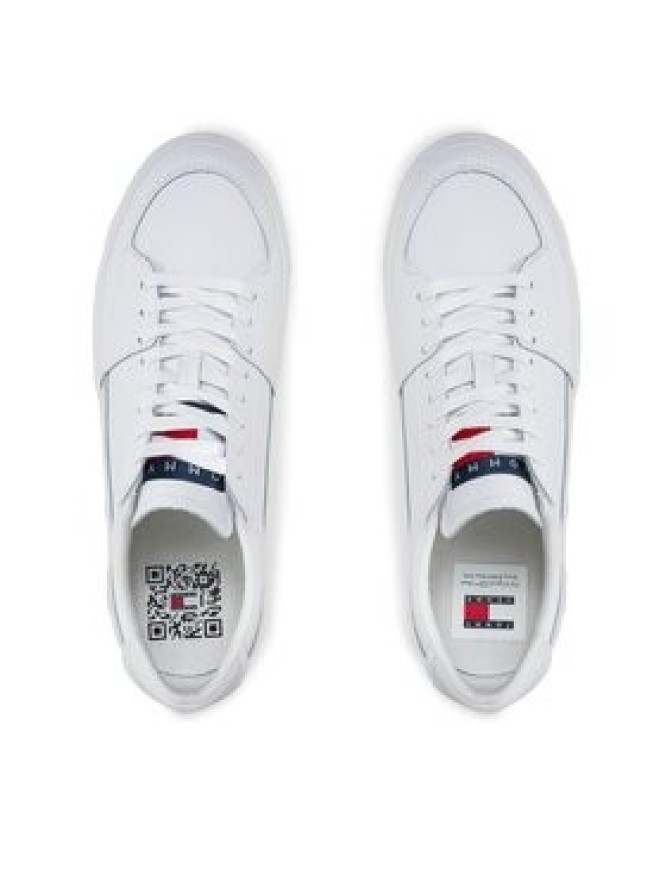 Tommy Jeans Sneakersy Th Central Cc And Coin EM0EM01398 Biały