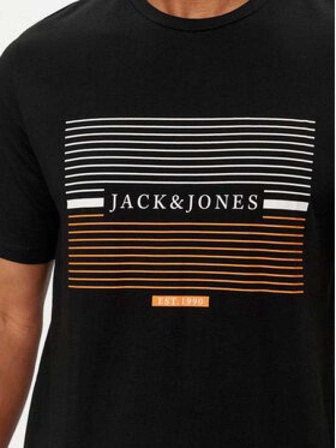 Jack&Jones T-Shirt Cyrus 12247810 Czarny Standard Fit