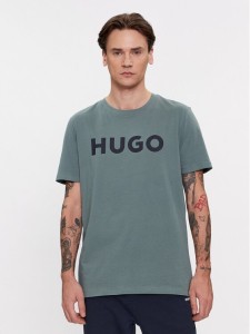 Hugo T-Shirt Dulivio 50467556 Zielony Regular Fit