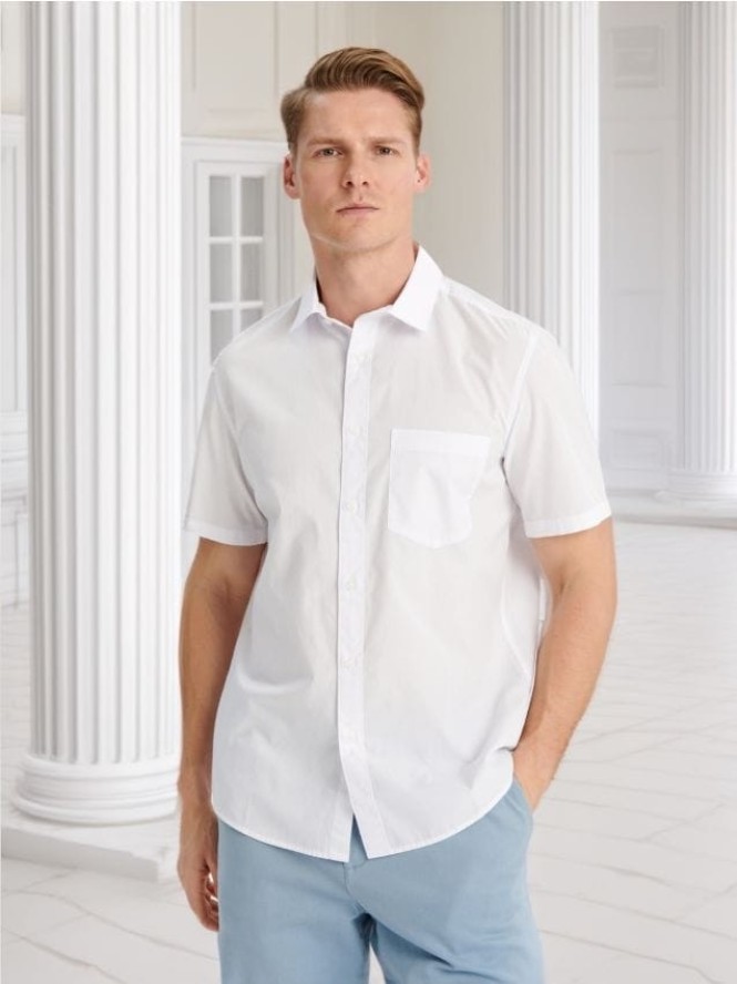 Koszula regular fit - biały