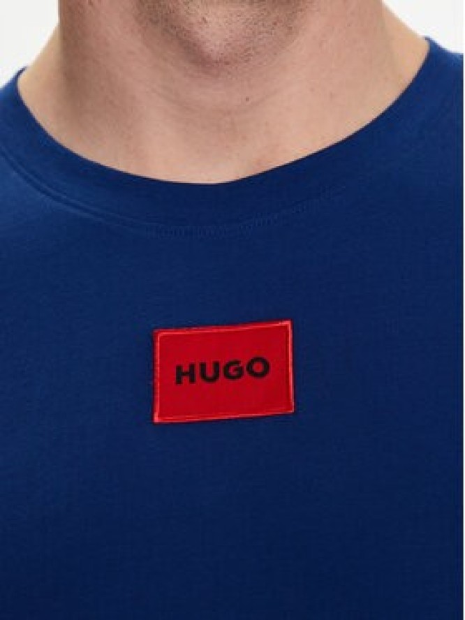 Hugo T-Shirt 50447978 Niebieski Regular Fit