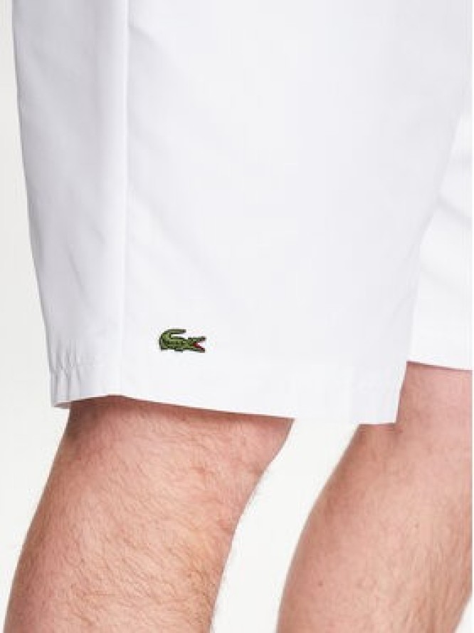 Lacoste Szorty tenisowe GH353T Biały Regular Fit