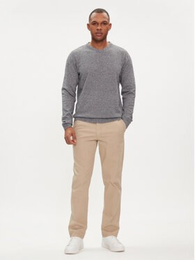 Jack&Jones Sweter 12137194 Granatowy Regular Fit