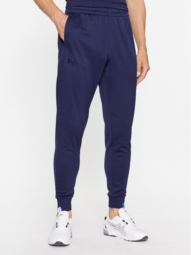 Under Armour Spodnie dresowe Ua Armour Fleece Joggers 1373362 Granatowy Loose Fit