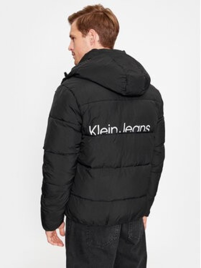 Calvin Klein Jeans Kurtka puchowa Essentials J30J323708 Czarny Regular Fit
