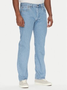 Levi's® Jeansy 501® 00501-3708 Niebieski Straight Fit