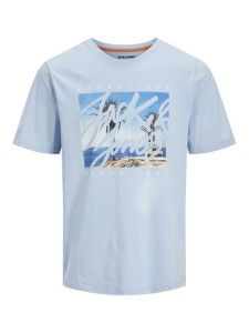 Jack&Jones T-Shirt Colton 12268438 Błękitny Standard Fit