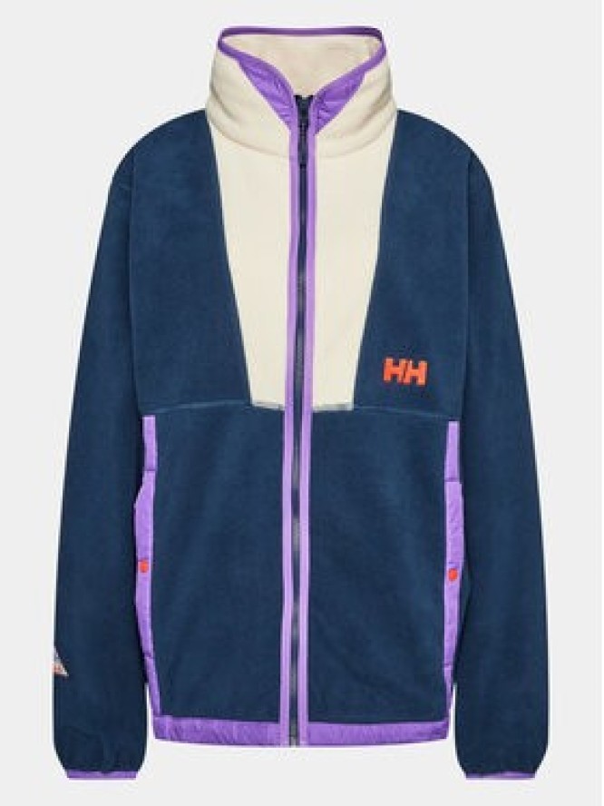 Helly Hansen Polar Unisex Yu Fleece 54018 Granatowy Relaxed Fit