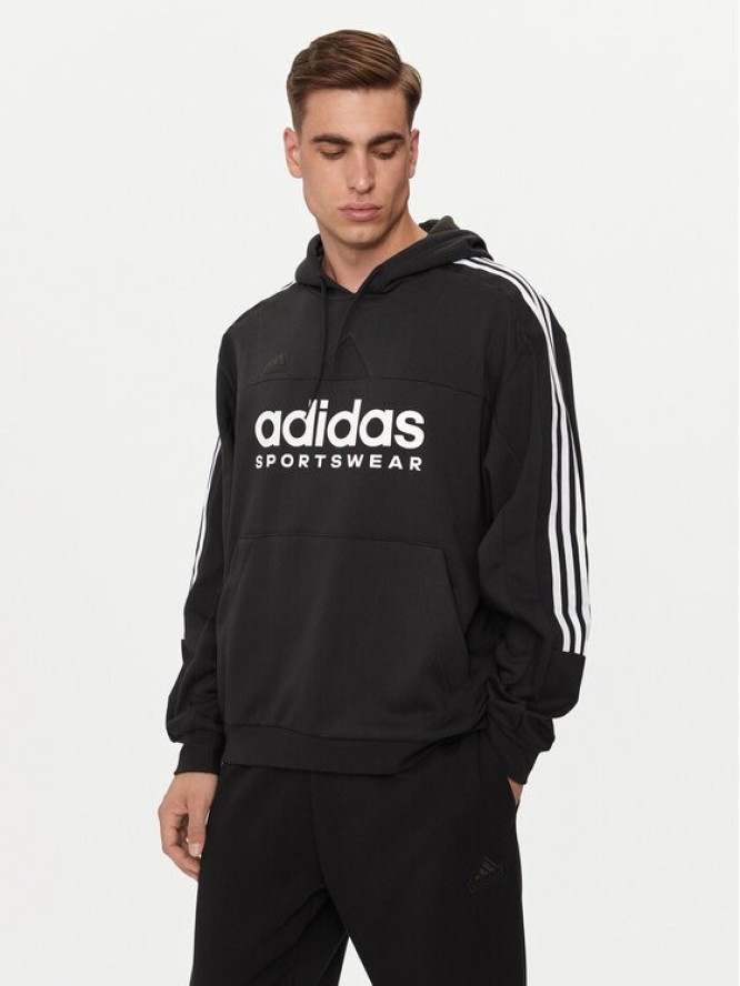 adidas Bluza House of Tiro IV8126 Czarny Loose Fit