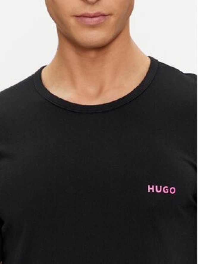 Hugo Komplet 3 t-shirtów 50480088 Czarny Regular Fit