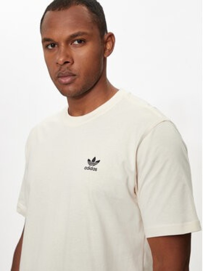 adidas T-Shirt Trefoil Essentials IZ2102 Écru Regular Fit