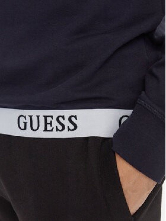 Guess Bluza U3YQ01 KBS91 Granatowy Regular Fit