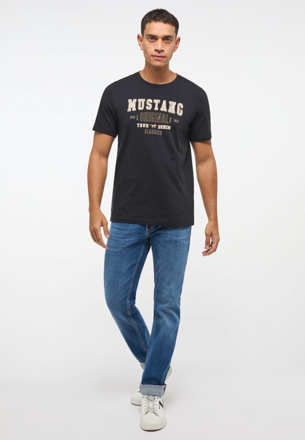 MUSTANG VEGAS MĘSKIE SPODNIE JEANSOWE JEANSY DENIM BLUE 1013202 5000 583