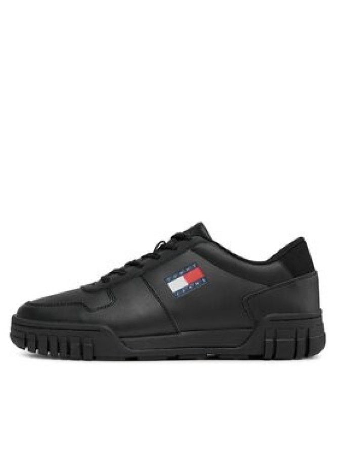 Tommy Jeans Sneakersy Tjm Cupsole Ess EM0EM01396 Czarny