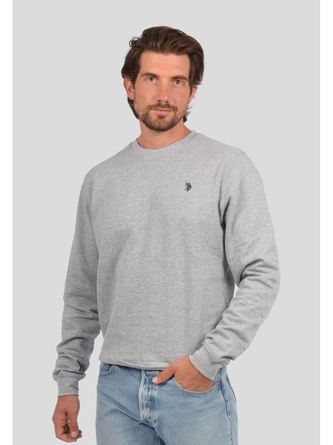 U.S. Polo Assn. Bluza w kolorze szarym rozmiar: M