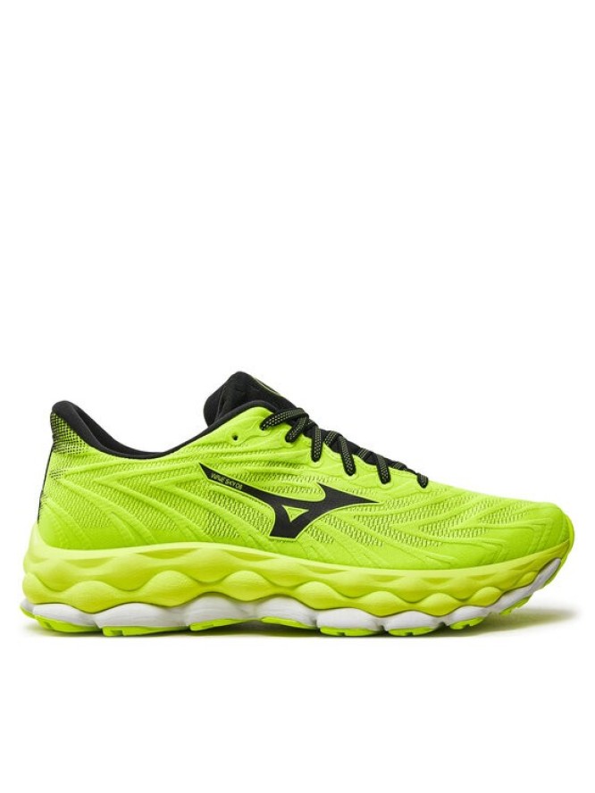 Mizuno Buty do biegania Wave Sky 8 J1GC2402 Zielony