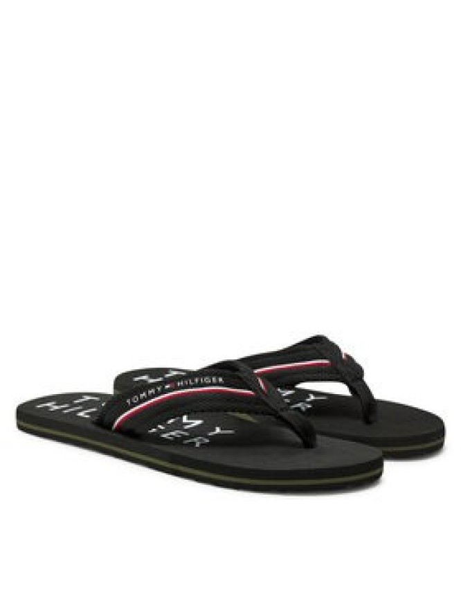 Tommy Hilfiger Japonki Web Beach Sandal FM0FM05340 Czarny