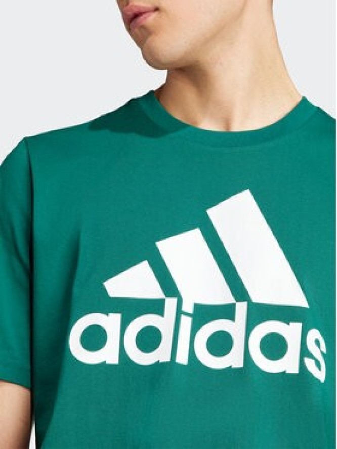 adidas T-Shirt Essentials IS1300 Zielony Regular Fit