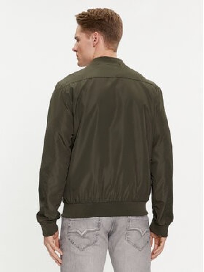 Brave Soul Kurtka bomber MJK-SANJAYKHAKI Khaki Straight Fit