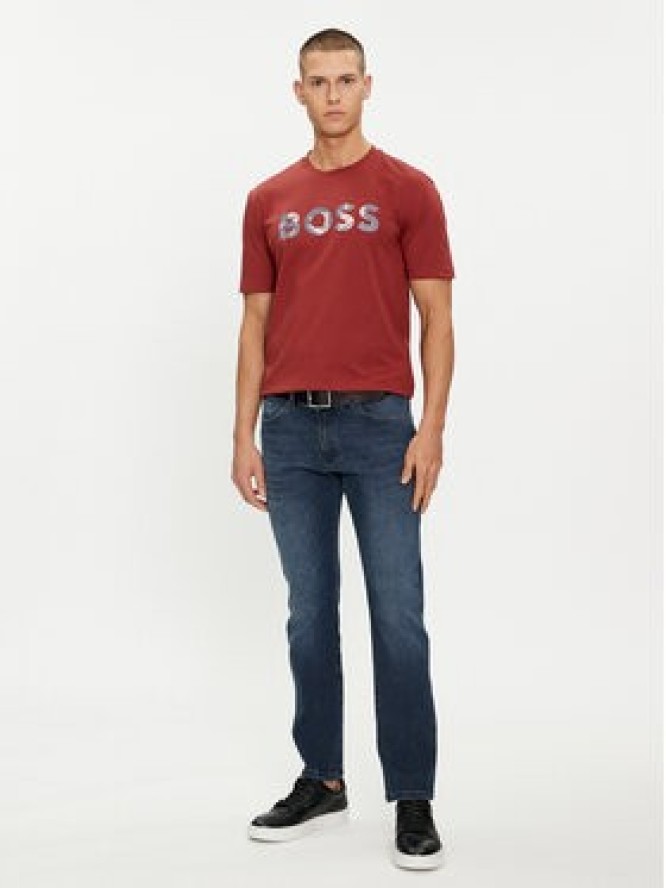 Boss T-Shirt Thompson 15 50513382 Czerwony Regular Fit