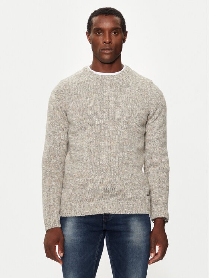 JOOP! Sweter 17 JK-26Vadino 30043451 Beżowy Modern Fit