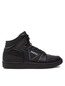 Guess Sneakersy Sava Mid FMTSAM PAC12 Czarny