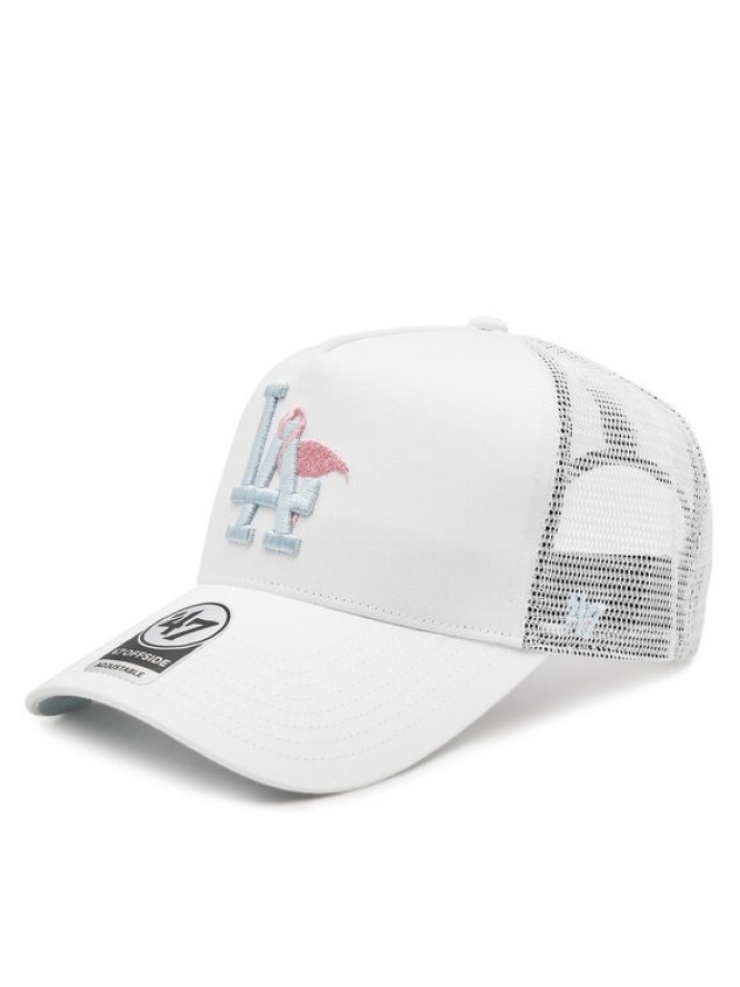 47 Brand Czapka z daszkiem Mlb Los Angeles Dodgers Icon Mesh '47 Offside Dt B-ICNDT12CTP-WH Biały