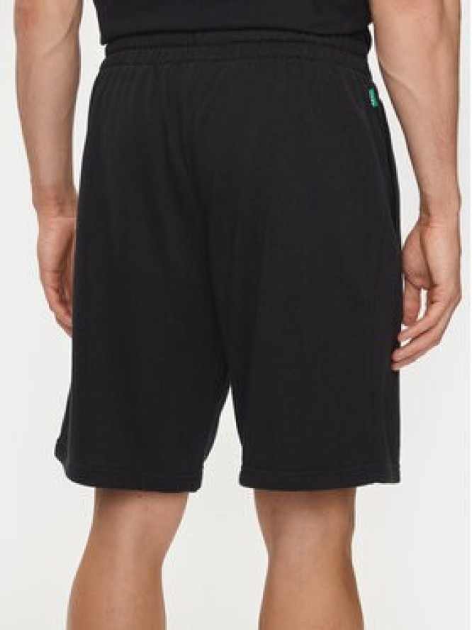 adidas Szorty sportowe Essentials+ Made With Hemp Shorts HR8617 Czarny Regular Fit