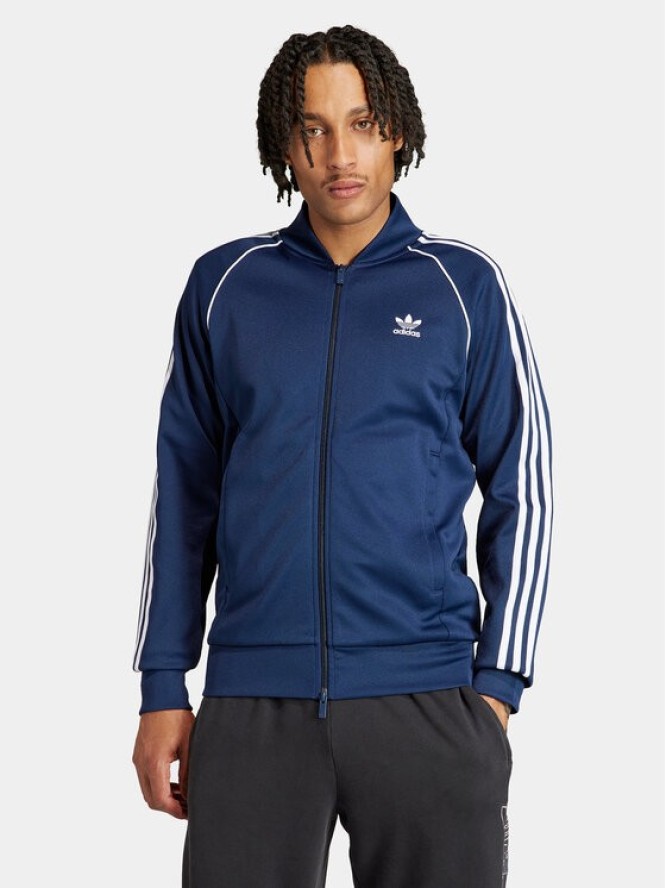 adidas Bluza adicolor Classics SST IR9866 Niebieski Slim Fit