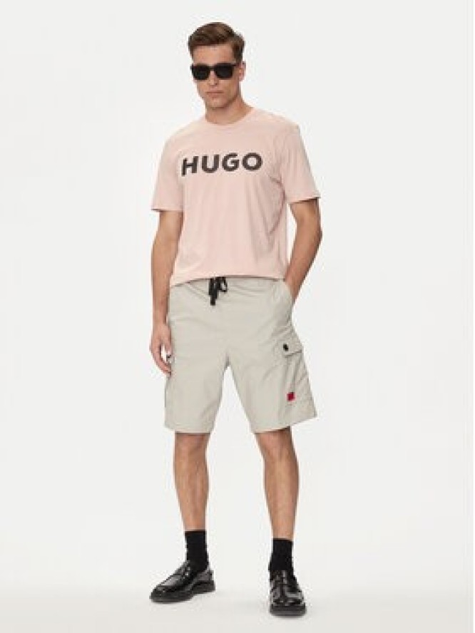 Hugo T-Shirt Dulivio 50513309 Różowy Regular Fit
