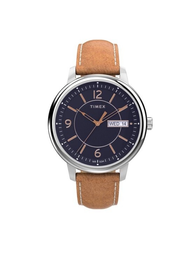 Timex Zegarek Chicago TW2V29000 Granatowy