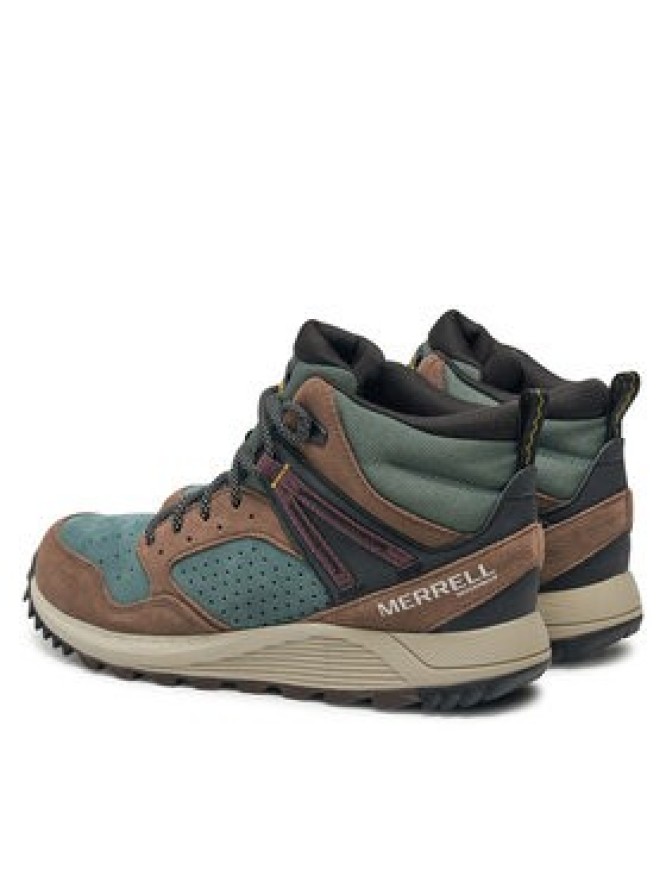 Merrell Sneakersy Wildwood Mid Ltr Wp J068031 Zielony