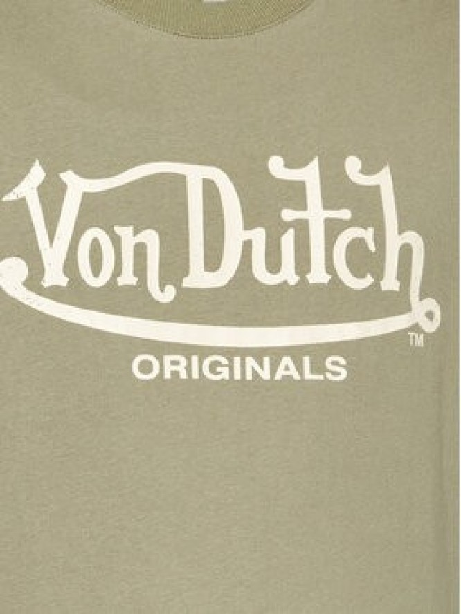 Von Dutch T-Shirt Lennon 6 330 059 Zielony Regular Fit