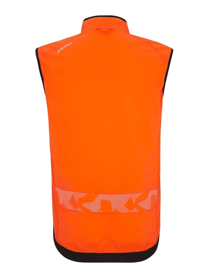 Ziener Kamizelka funkcyjna "Nechamus" w kolorze pomarańczowym rozmiar: 46