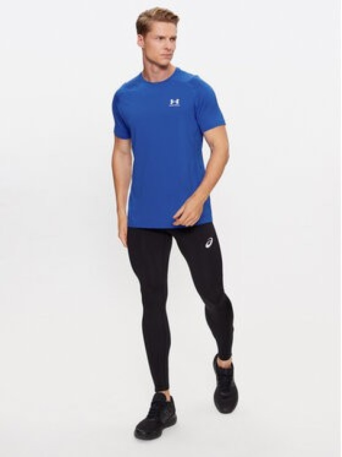 Under Armour T-Shirt Ua Hg Armour Fitted Ss 1361683 Niebieski Fitted Fit