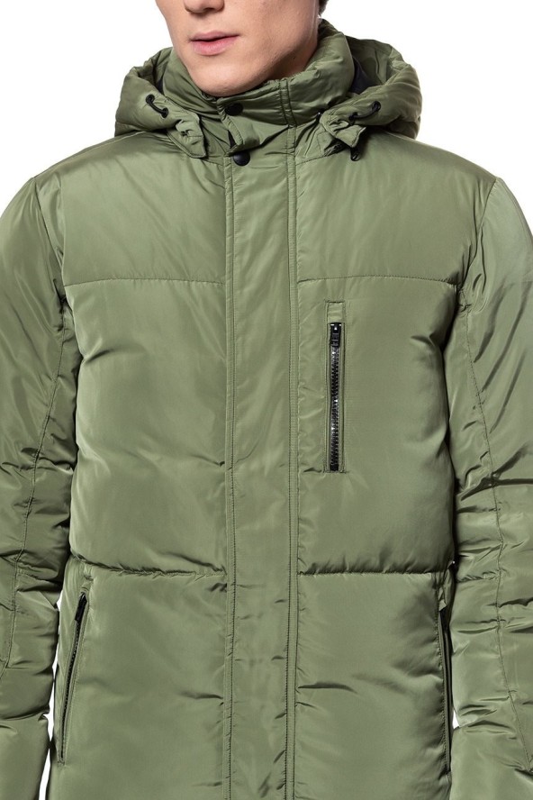 WRANGLER PROTECTOR JACKET MĘSKA KURTKA ZIMOWA CLOVER GREEN W4A2W3G05