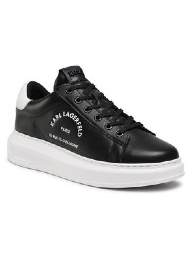 KARL LAGERFELD Sneakersy KL52538 Czarny