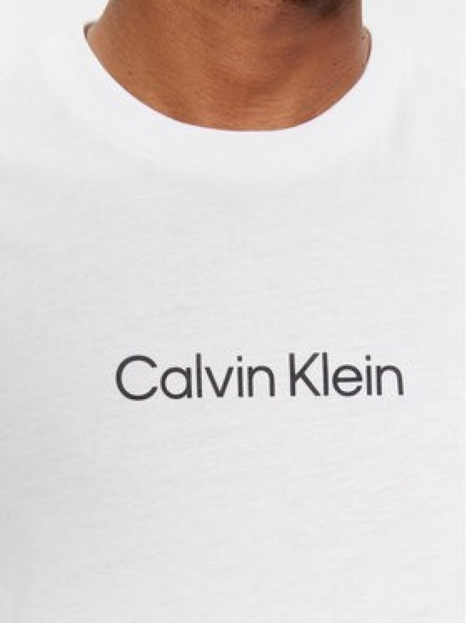 Calvin Klein Longsleeve Hero K10K112396 Biały Regular Fit