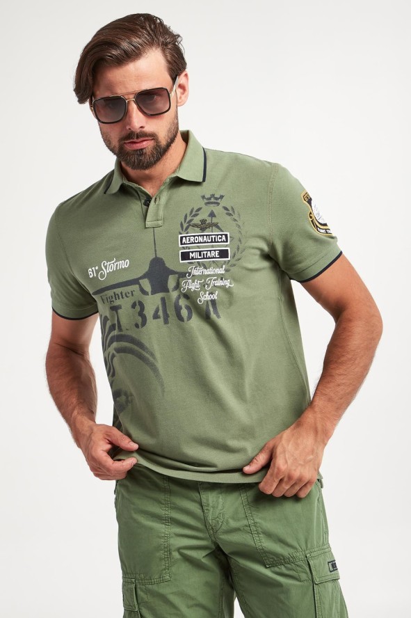 Polo męskie AERONAUTICA MILITARE