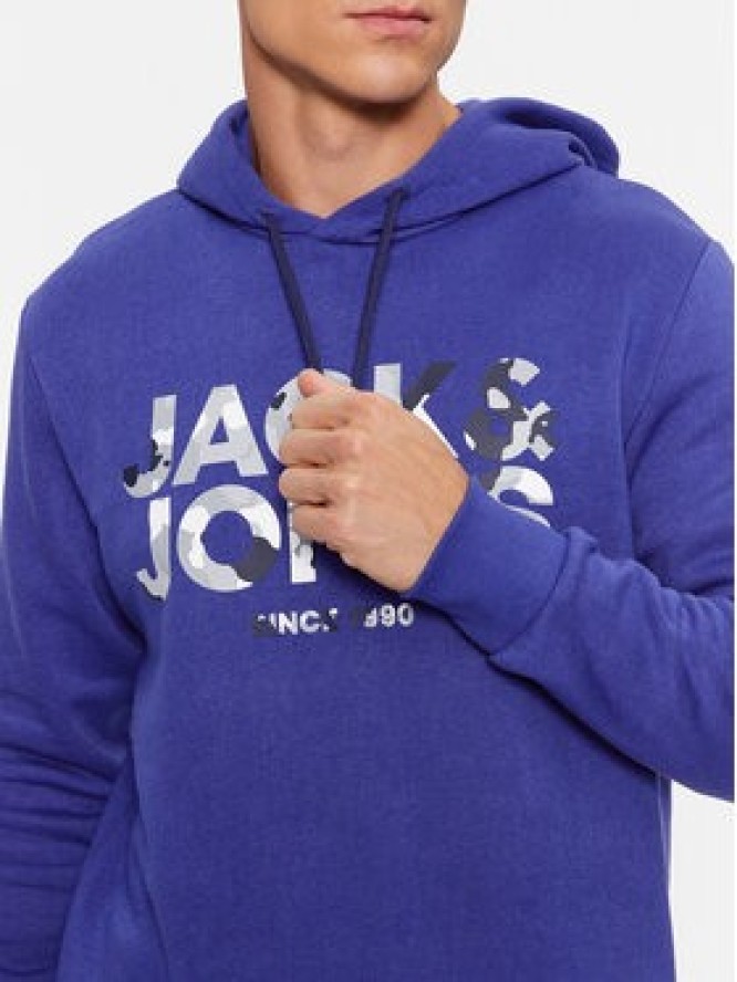 Jack&Jones Bluza James 12235338 Granatowy Regular Fit