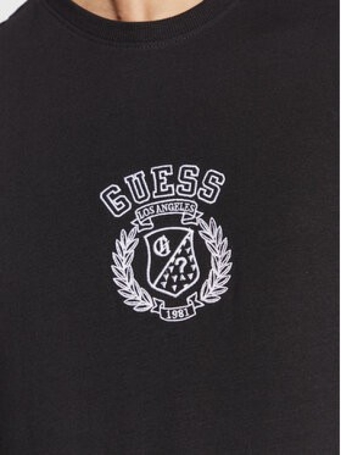 Guess T-Shirt M3RI19 J1314 Czarny Slim Fit