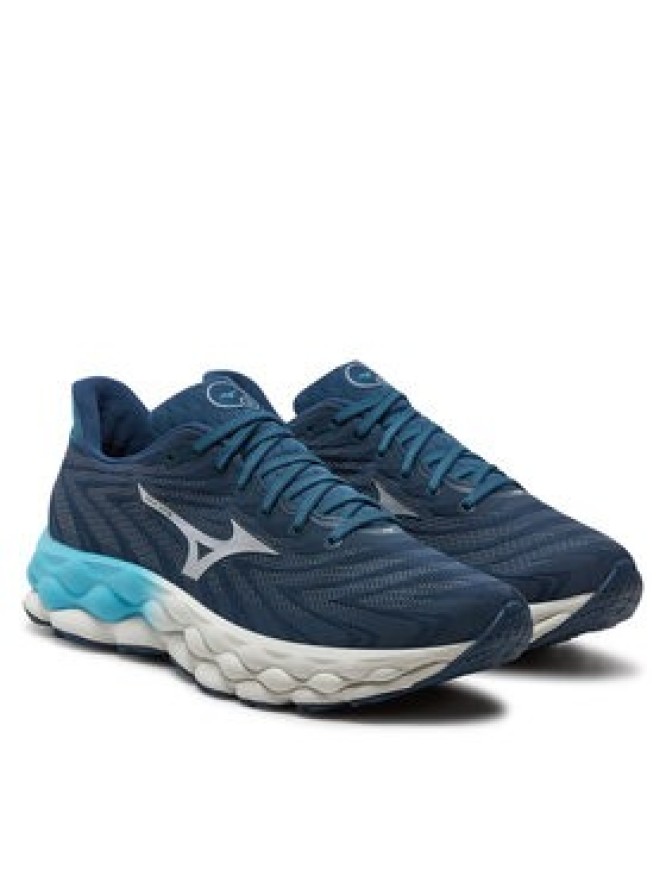 Mizuno Buty do biegania Wave Sky 8 J1GC2402 Niebieski